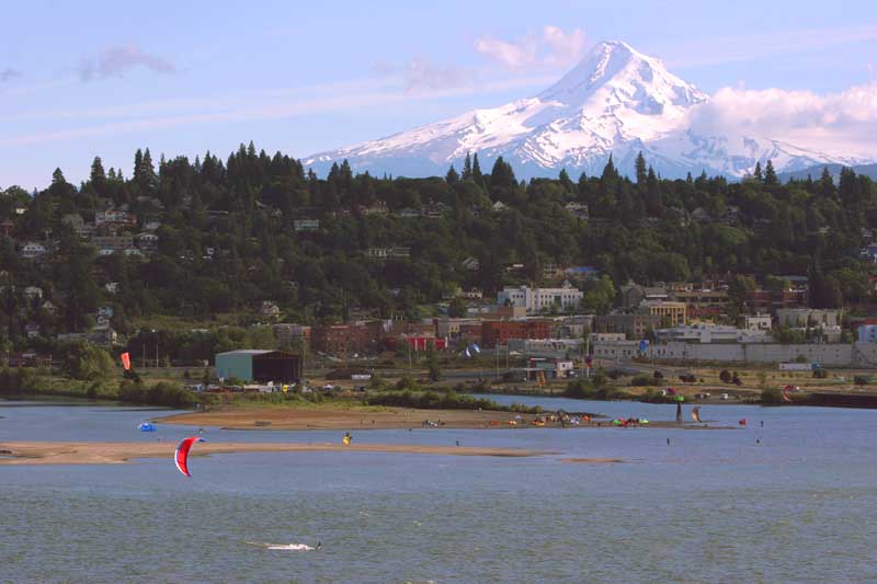 Oregon river kiteboarding hood 